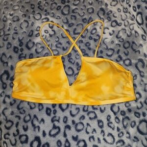 Nwot Pink Swim top sz. M